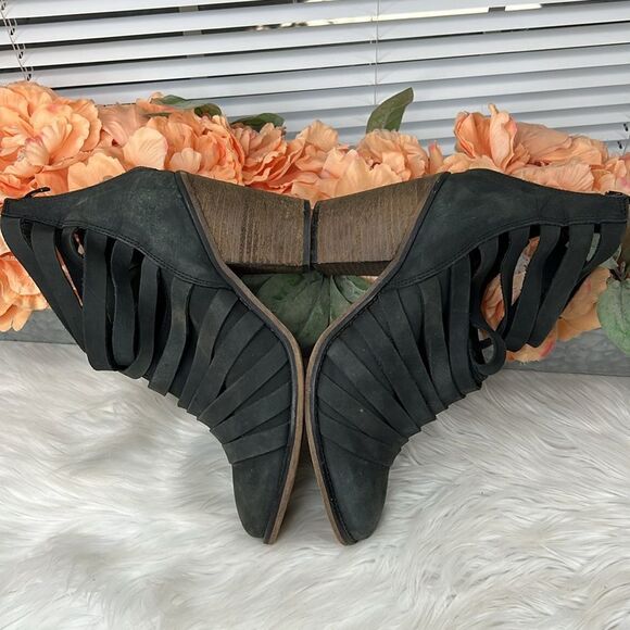 Free People Hybrid Heel Boot Black Size 40 - Picture 4 of 9